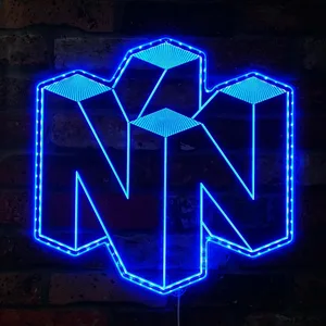 Nintendo 64 RGB LED Sign