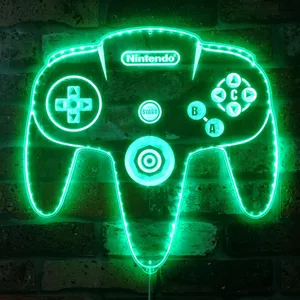 Nintendo Game Controller RGB LED Sign