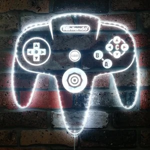 Nintendo Game Controller RGB LED Sign