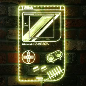 Nintendo Gameboy RGB LED Sign
