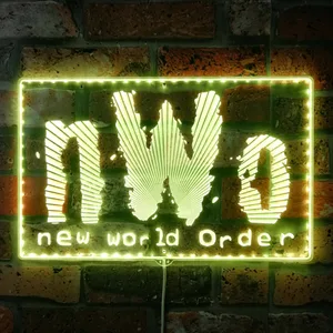 nWo Logo RGB LED Sign