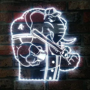 Oakland Athletics Baseball RGB LED Sign