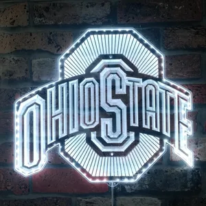 Ohio State Buckeyes Logo RGB LED Sign