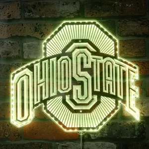 Ohio State Buckeyes Logo RGB LED Sign
