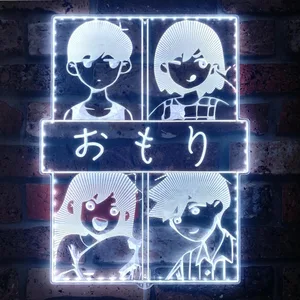 Omori Characters RGB LED Sign
