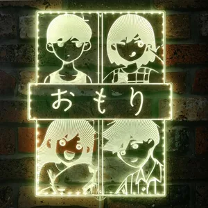 Omori Characters RGB LED Sign