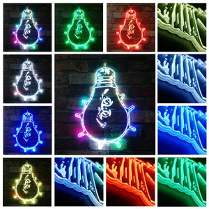 Omori Light Bulb RGB LED Sign