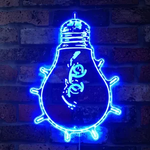 Omori Light Bulb RGB LED Sign