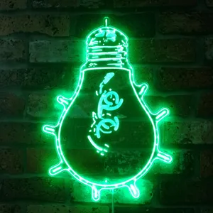 Omori Light Bulb RGB LED Sign
