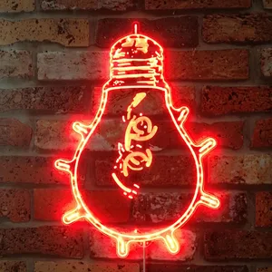 Omori Light Bulb RGB LED Sign