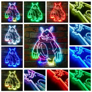 Palworld Grizzbolt RGB LED Sign