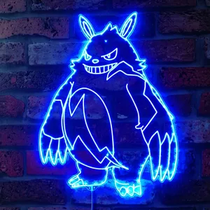 Palworld Grizzbolt RGB LED Sign