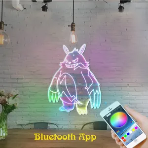 Palworld Grizzbolt RGB LED Sign