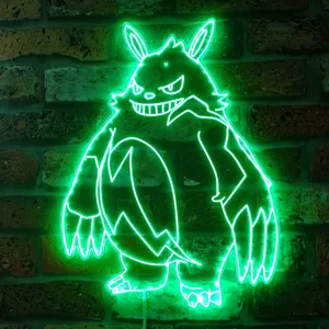 Palworld Grizzbolt RGB LED Sign