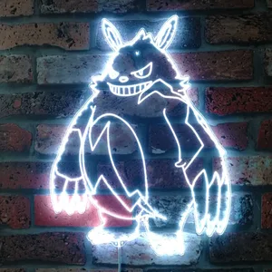 Palworld Grizzbolt RGB LED Sign