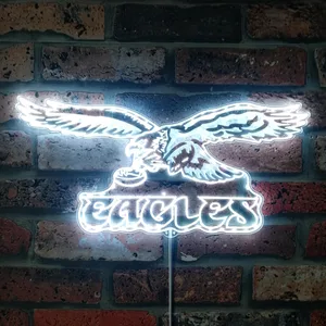 Philadelphia Eagles Eagle with Football RGB LED Sign