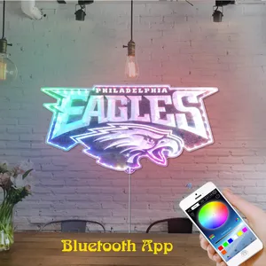 Philadelphia Eagles Logo RGB LED Sign