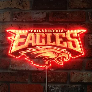 Philadelphia Eagles Logo RGB LED Sign