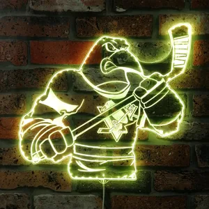 Pittsburgh Penguins Bardown RGB LED Sign