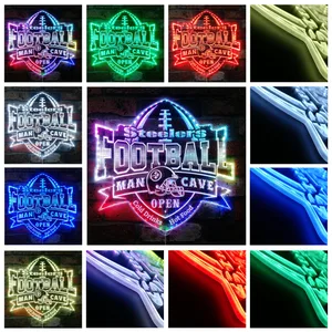 Pittsburgh Steelers Man Cave RGB LED Sign