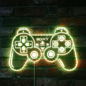 PlayStation Game Controller RGB LED Sign