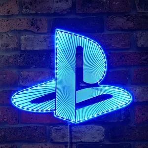 PlayStation PS Logo RGB LED Sign