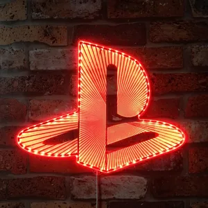 PlayStation PS Logo RGB LED Sign