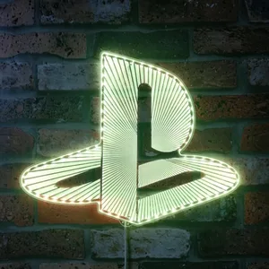 PlayStation PS Logo RGB LED Sign