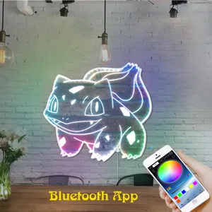 Pokemon Bulbasaur RGB LED Sign