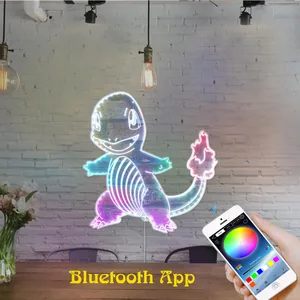 Pokemon Charmander RGB LED Sign