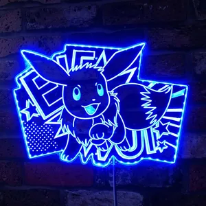 Pokemon Eevee RGB LED Sign