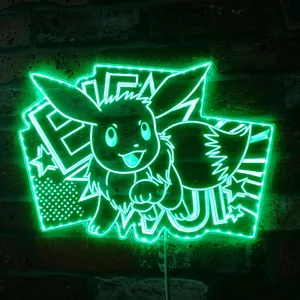 Pokemon Eevee RGB LED Sign