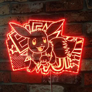 Pokemon Eevee RGB LED Sign