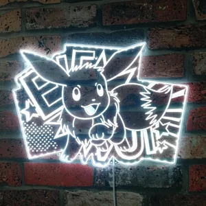 Pokemon Eevee RGB LED Sign