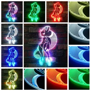 Pokemon Mewtwo RGB LED Sign