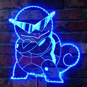 Pokemon Squirtle RGB LED Sign