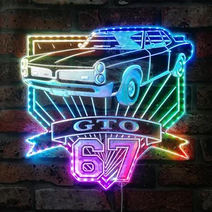Pontiac 1967 GTO RGB LED Sign