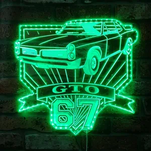 Pontiac 1967 GTO RGB LED Sign