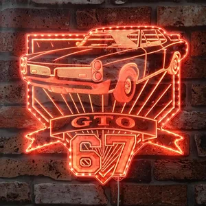 Pontiac 1967 GTO RGB LED Sign