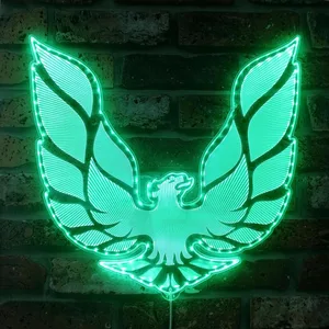 Pontiac Firebird Logo RGB LED Sign