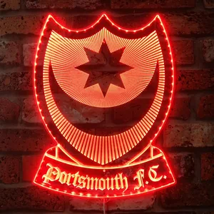 Portsmouth F.C. Logo RGB LED Sign