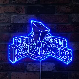 Power Rangers Mighty Morphin Power Rangers RGB LED Sign