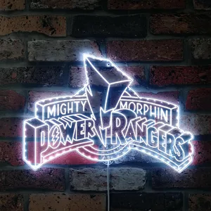 Power Rangers Mighty Morphin Power Rangers RGB LED Sign