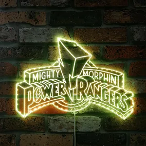 Power Rangers Mighty Morphin Power Rangers RGB LED Sign