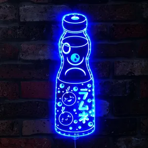 Ramune Bottle RGB LED Sign