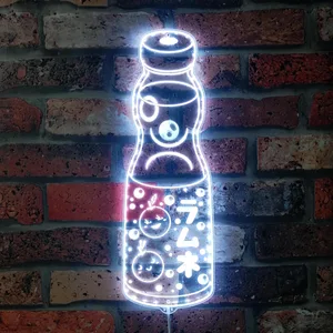 Ramune Bottle RGB LED Sign