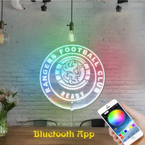 Rangers F.C. Logo RGB LED Sign