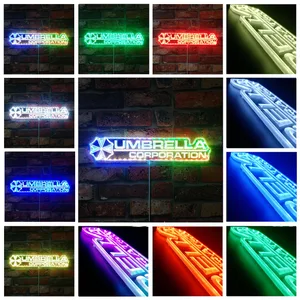 Resident Evil Umbrella Corporation RGB LED Sign