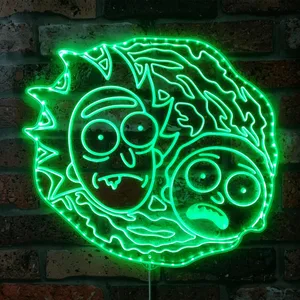 Rick and Morty Rick and Morty RGB LED Sign