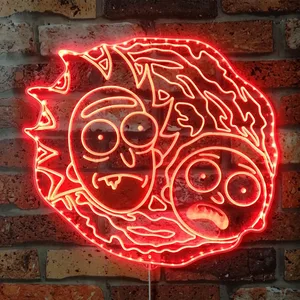 Rick and Morty Rick and Morty RGB LED Sign